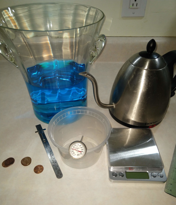 Water Temp Density Setup